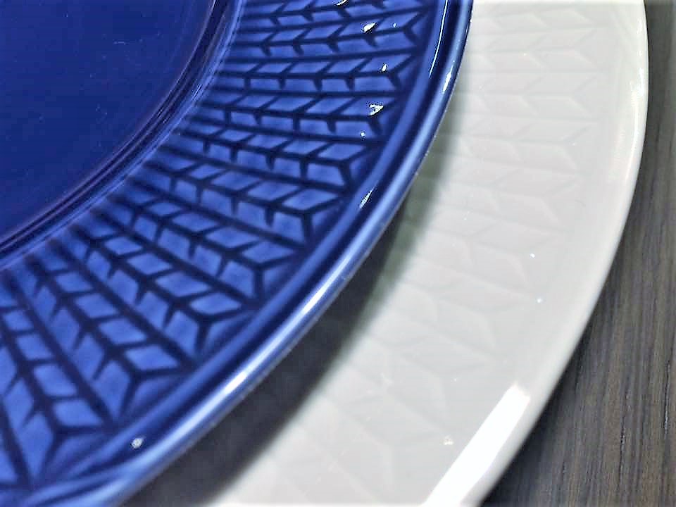 北欧食器】麦の穂をイメージしたモノグラム柄がカワイイ 