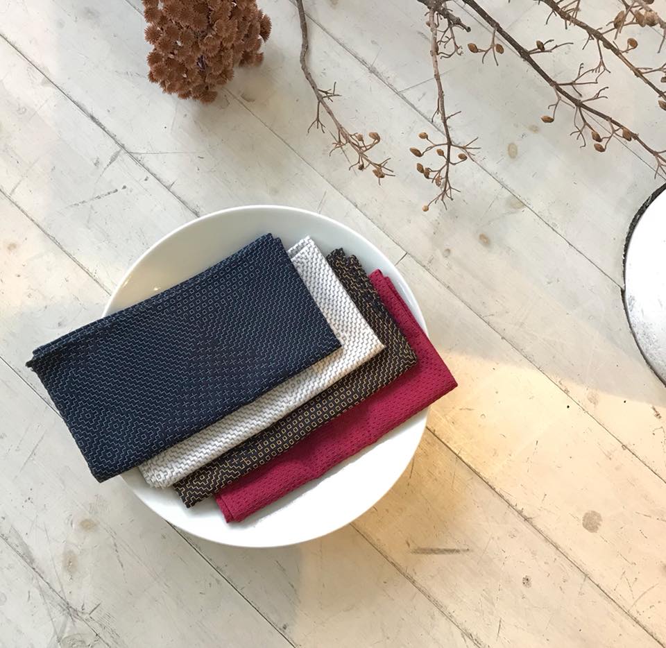 三和織物 刺し子織りにオススメの新色 新アイテム登場