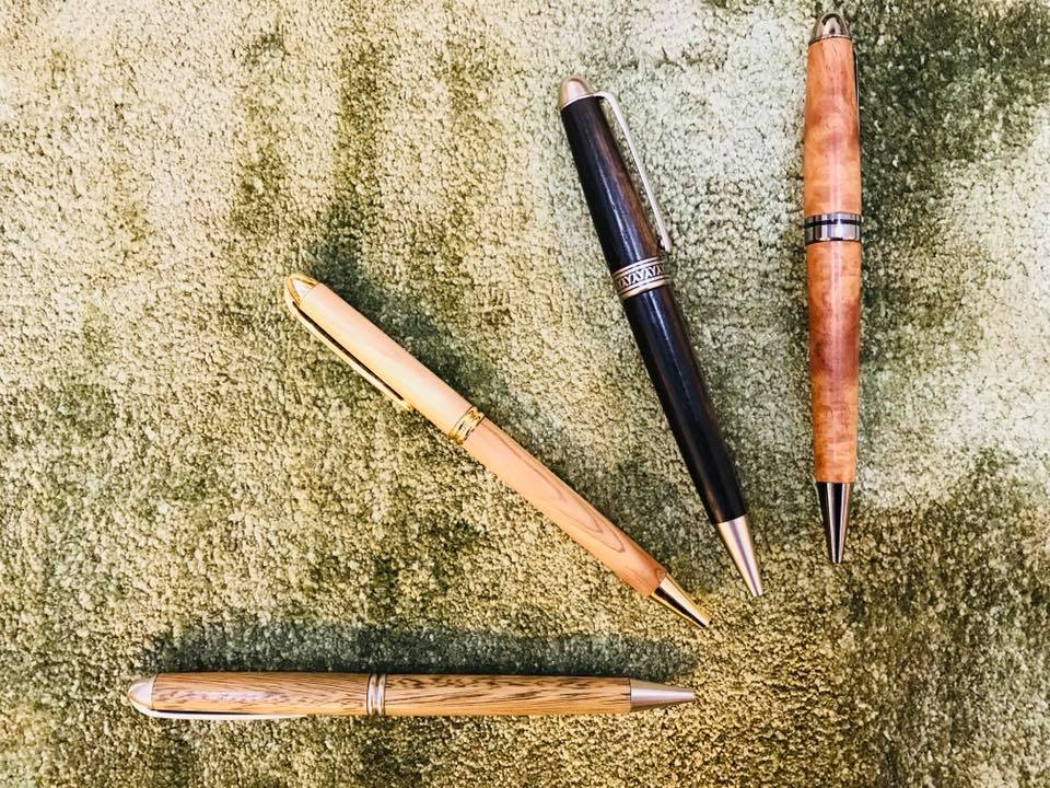 木工作家がつくる 世界に一つの 木製ボールペン