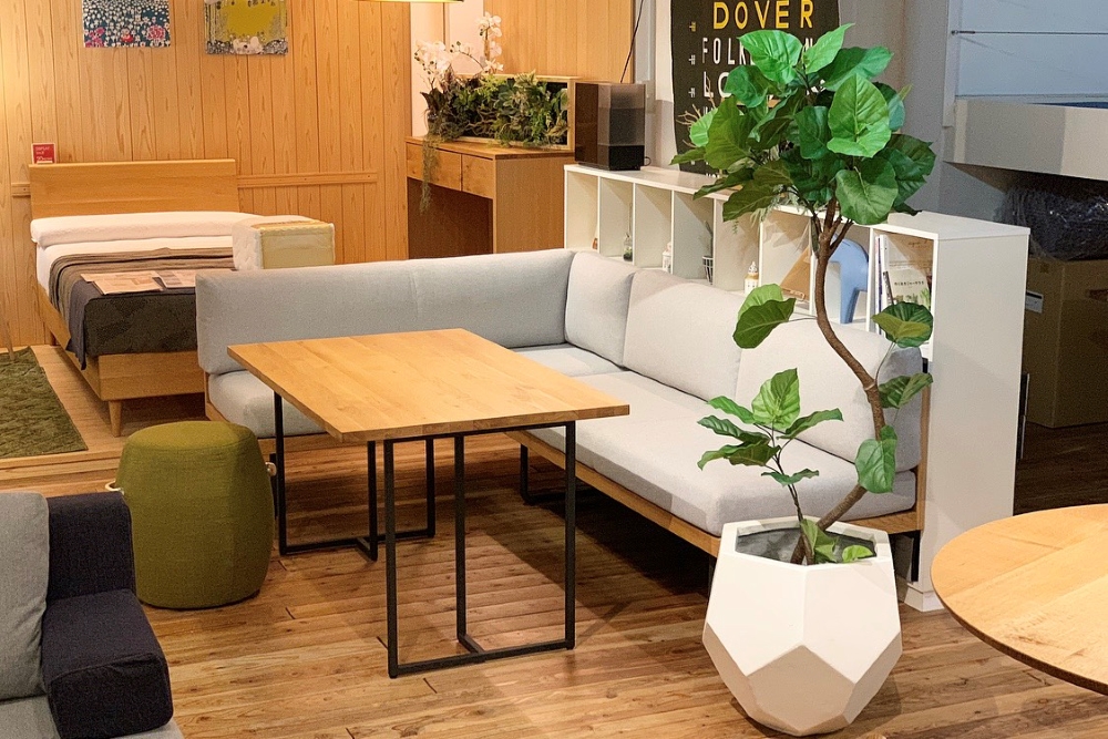 枯れず手入れが面倒くさくない観葉植物 光触媒加工がされた人工樹木が郡山で買える