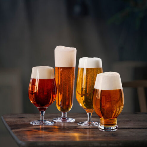 北欧ガラスブラントOrrefors(オレフォス)よりビールグラスが新入荷