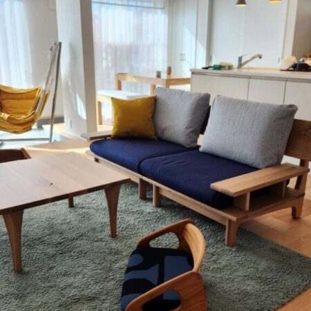 ☆ソファ☆スツール付きソファ 家具 インテリア リビング 福島 郡山市 