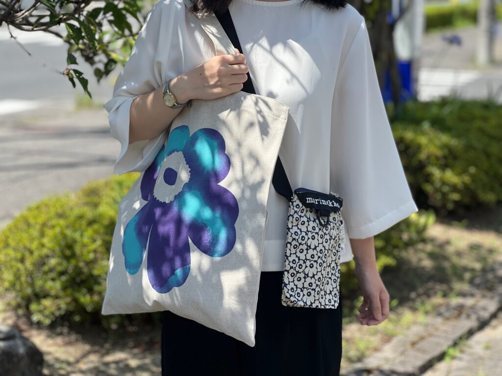 2025 春 マリメッコ ノベルティ　トートバッグ　新品未使用 marimekko - 【激レア限定品】2025春 マリメッコ Myskiプリント