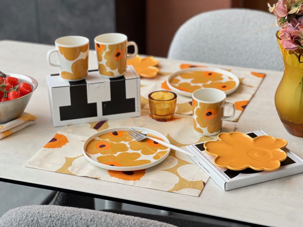 マリメッコ　2025年　新作　Unikko 20cm プレート 2025年marimekko(マリメッコ)の新作入荷！季節限定テーブル